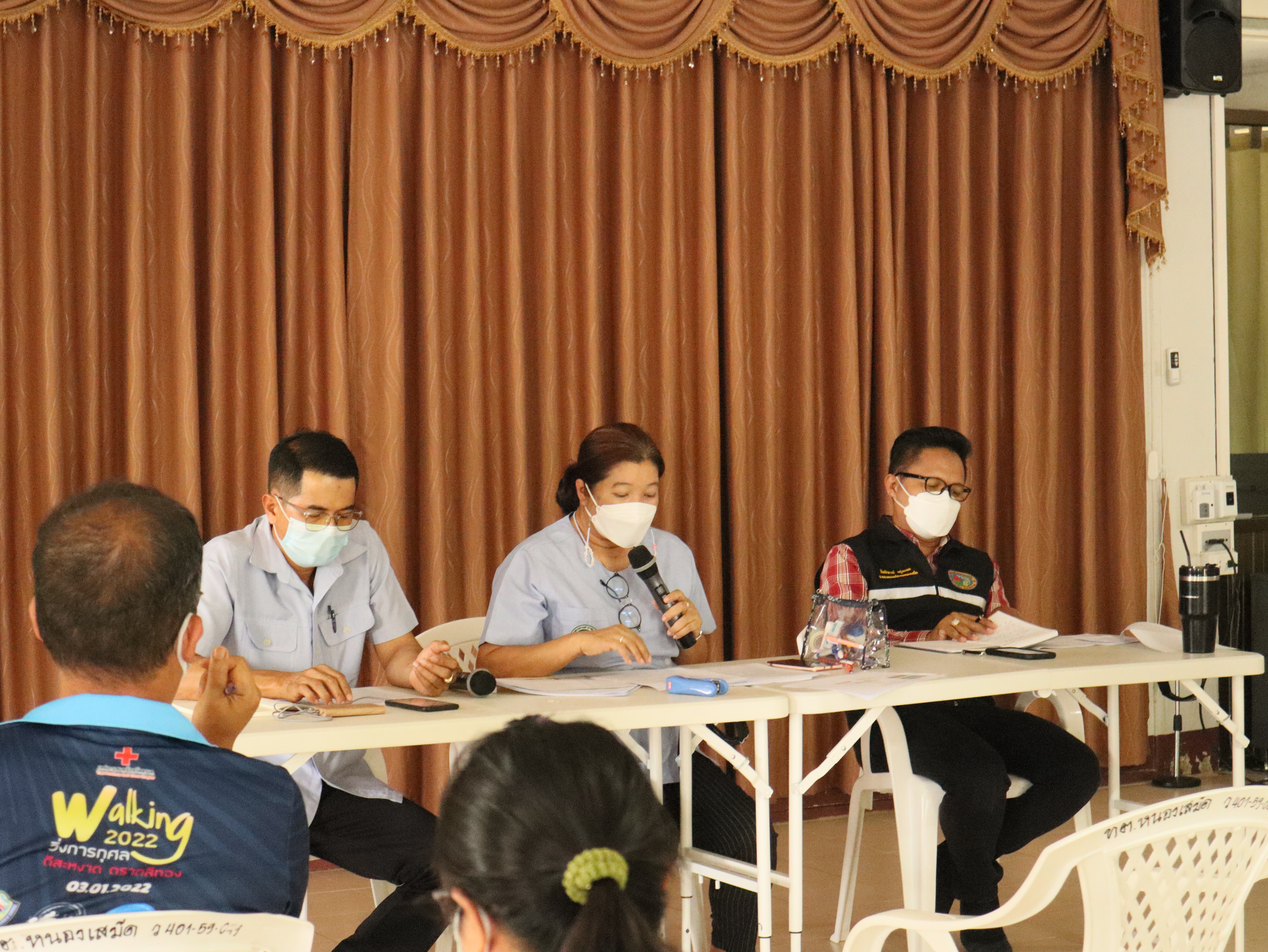 การประชุมคณะกรรมการควบคุมโรคติดต่อตำบลหนองเสม็ด